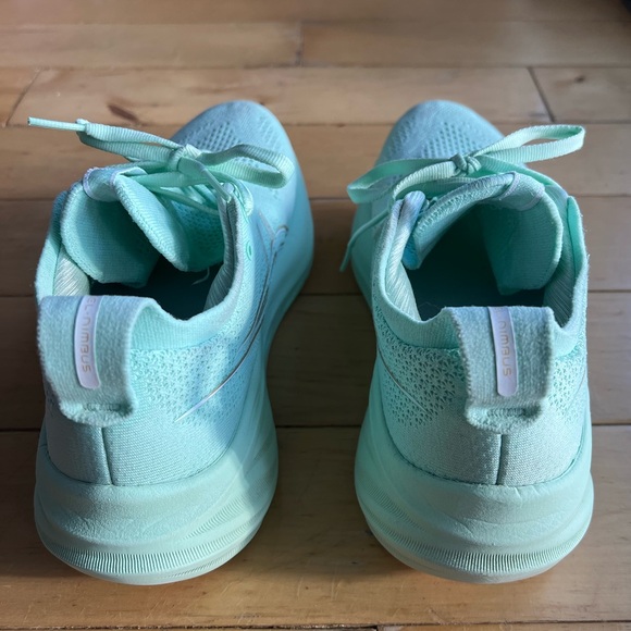 GEL-NIMBUS 26 Mint Medium Running Shoes - Picture 6 of 12